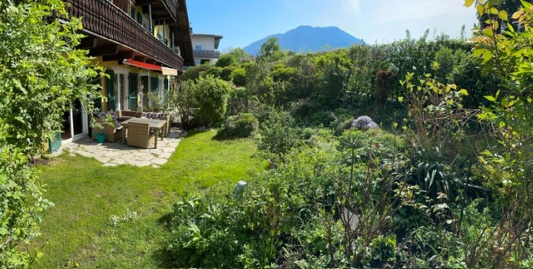 גרוסגמיין Wohnung 5 Mit Garten Und Sonniger Terrasse מראה חיצוני תמונה